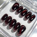 Dark Red Cat Eye
