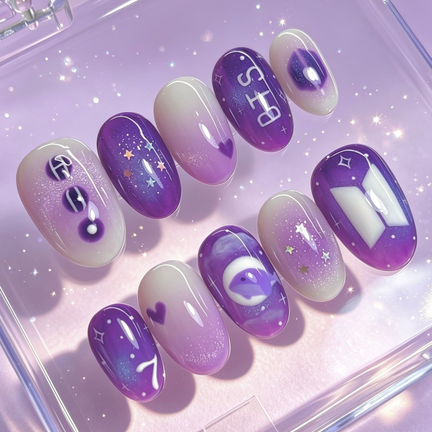 BTS Purple Galaxy